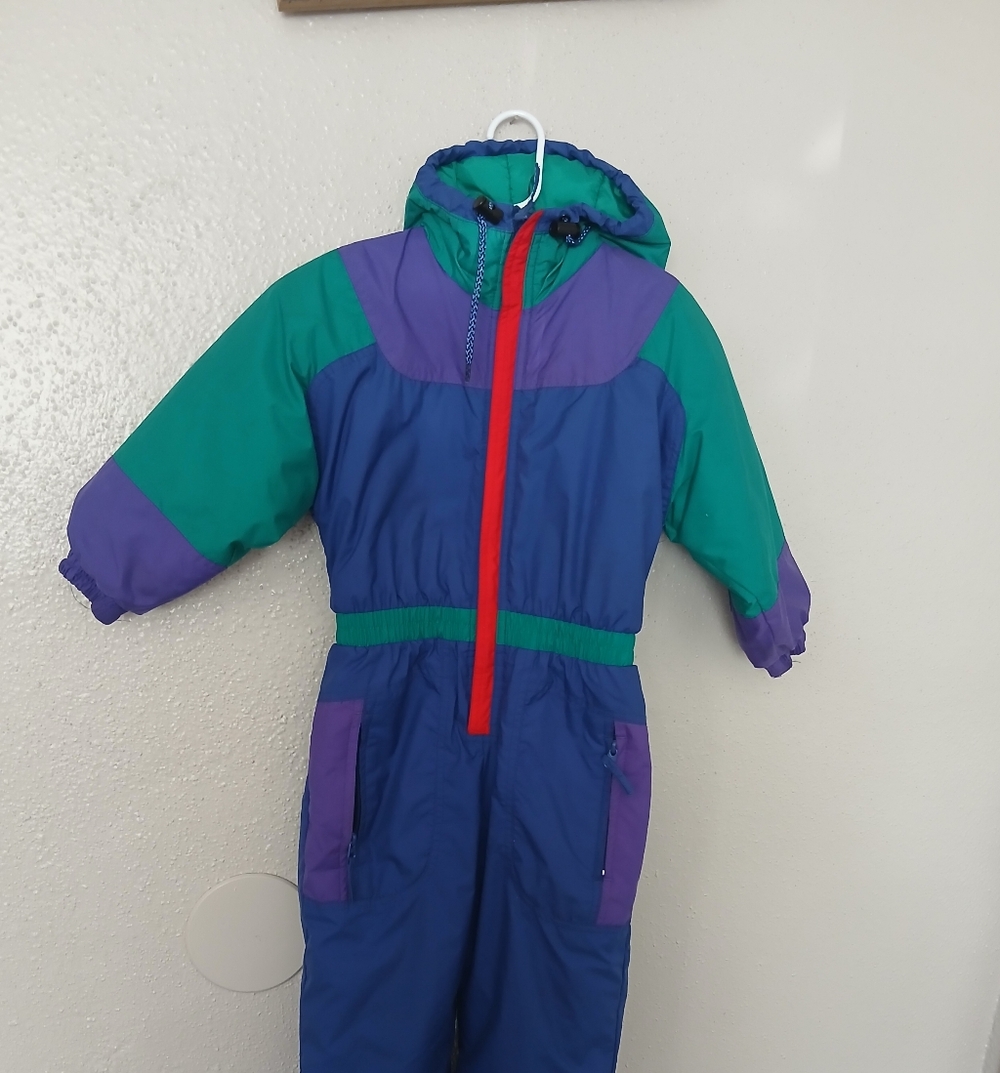 Colorful Kids Puffer Jacket